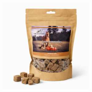 ppelsnoepjes voor paarden van ’t Ruiterparadijs – smakelijke paardenbeloning met appelsmaak