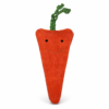 Wortel paarden speeltje van stevig materiaal met touwstaart – duurzaam speelgoed voor paarden