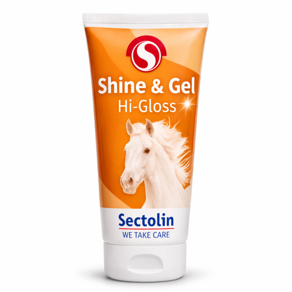 sectolin shine gel hi gloss antiklit gel paard