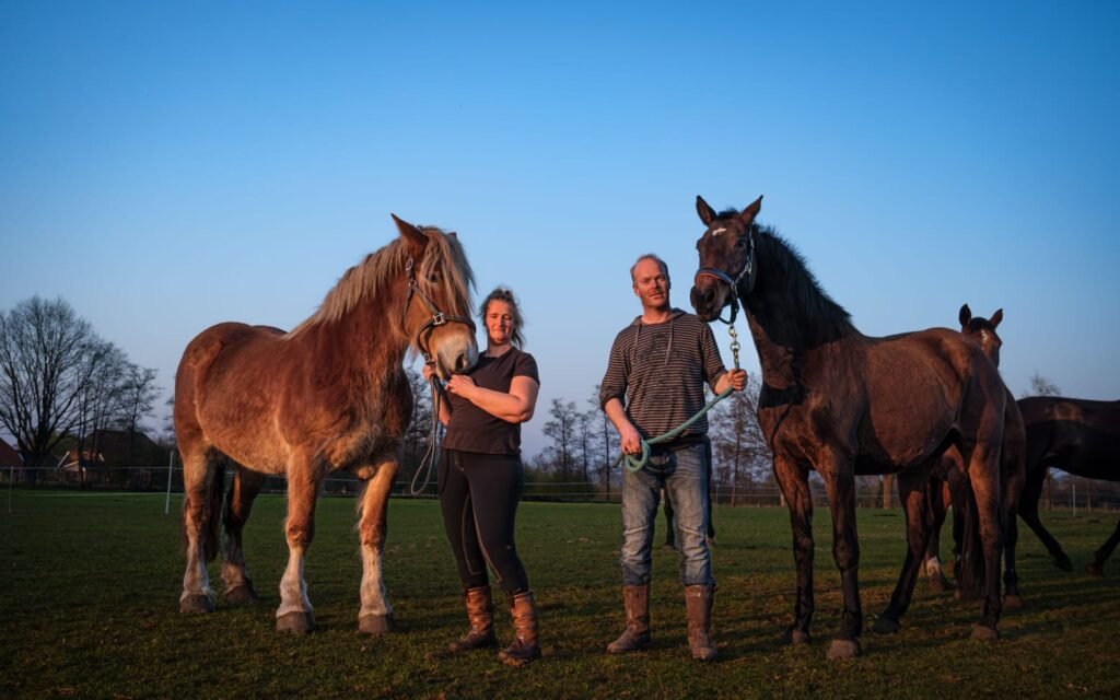 Ellen en Jeroen van 't Ruiterparadijs in Hengeveld Twente