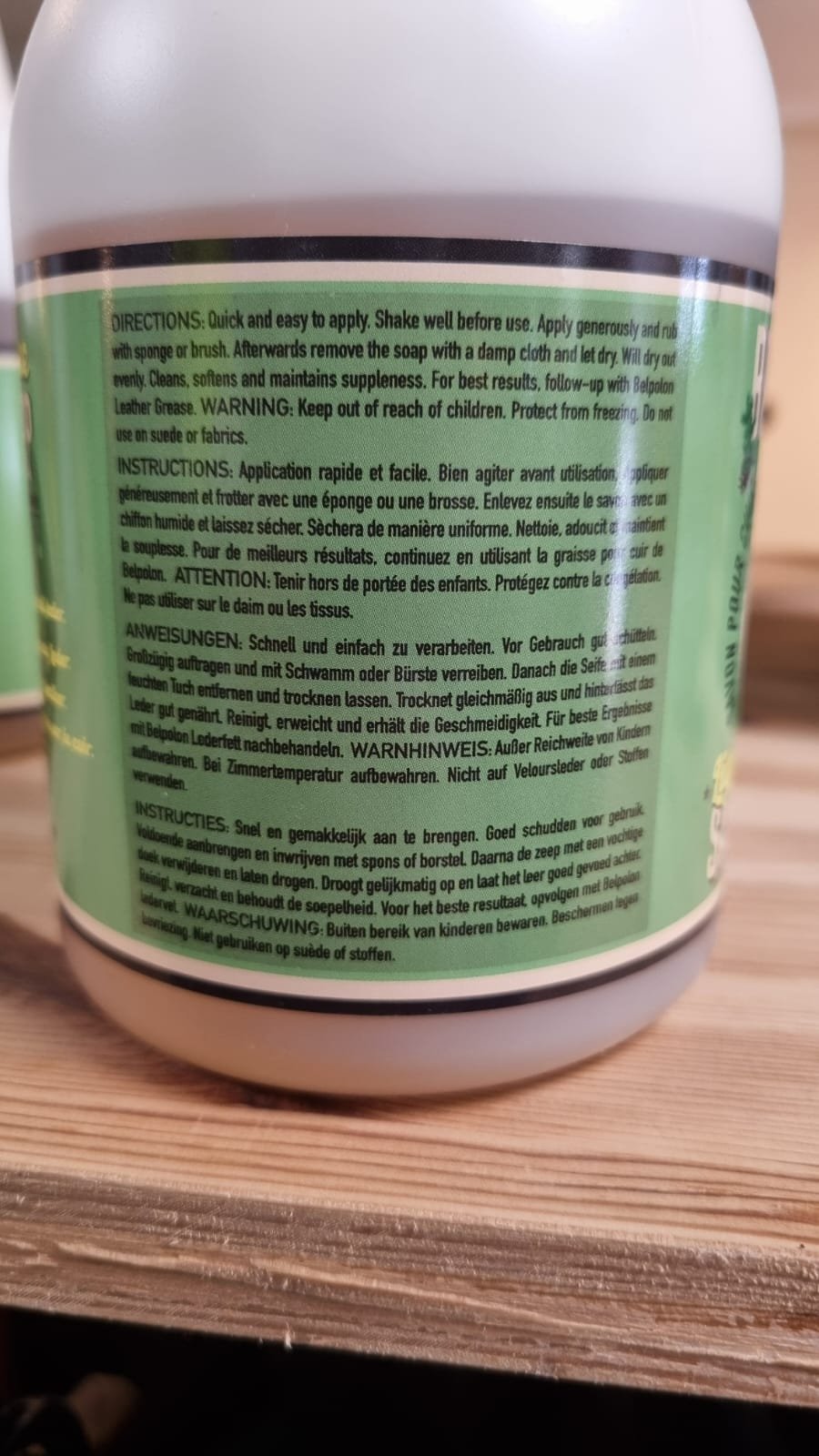 Belpolon SaddleSoap 750ml