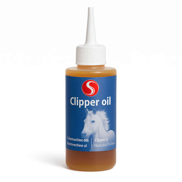 Flesje Sectolin scheermachine olie 100ml met witte dop en puntige tuit